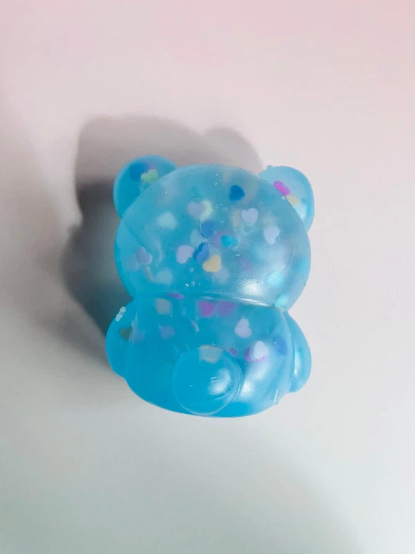 💖🐻 Scrunchems Kind Heart Squish Bear | Sugar Gel Sensory Stress Relief Fidget Toy ✨