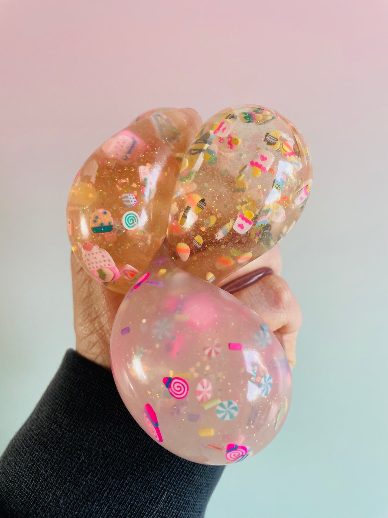 🎉✨ Scrunchems Party Diddy Squish Balls – 3 Pack