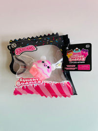 🍓🐱 Scrunchems Squishy Buddies Cupcake Keyring (Assorted)