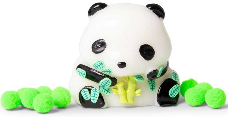 🐼🖤 Scrunchems Taba Sticky Squishy Panda Sensory Toy