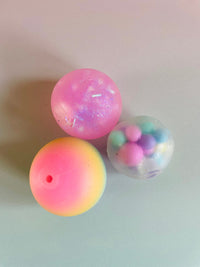 🦄💖 Scrunchems Unicorn Diddy Squish Balls – 3 Pack
