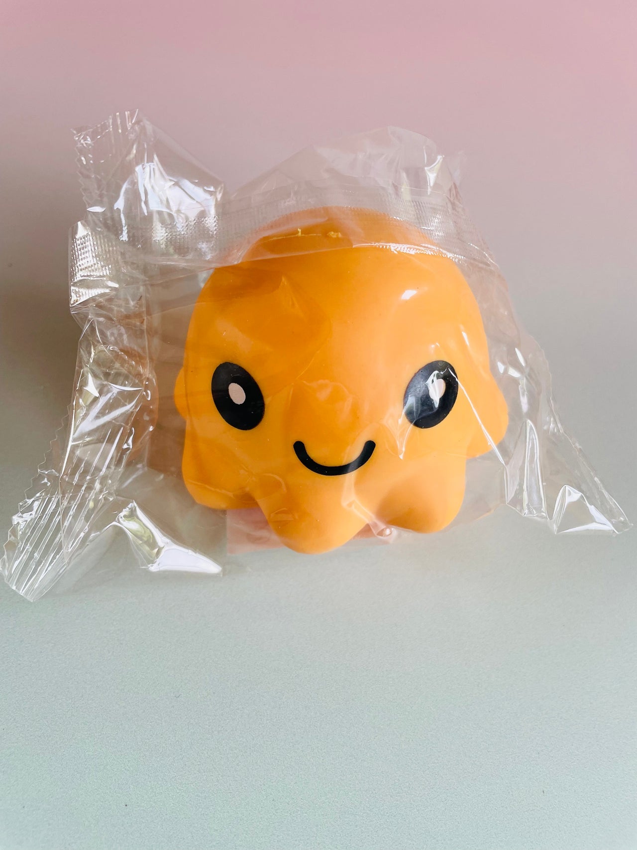 🐙🧡 Sealife Octopus Squishy – Orange