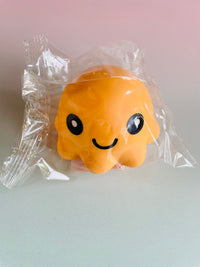 🐙🧡 Sealife Octopus Squishy – Orange