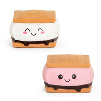 🍫🤎 Squeeze S’mores Squishy | Kawaii Food Sensory Toy