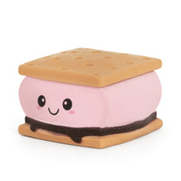 🍫🤎 Squeeze S’mores Squishy | Kawaii Food Sensory Toy
