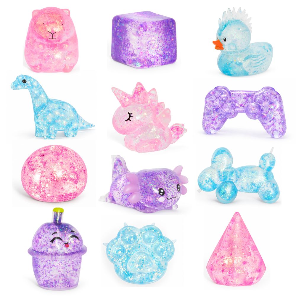 💎✨ Squishy Gemz Mystery Squishy | Glittery Sensory Fidget Toy