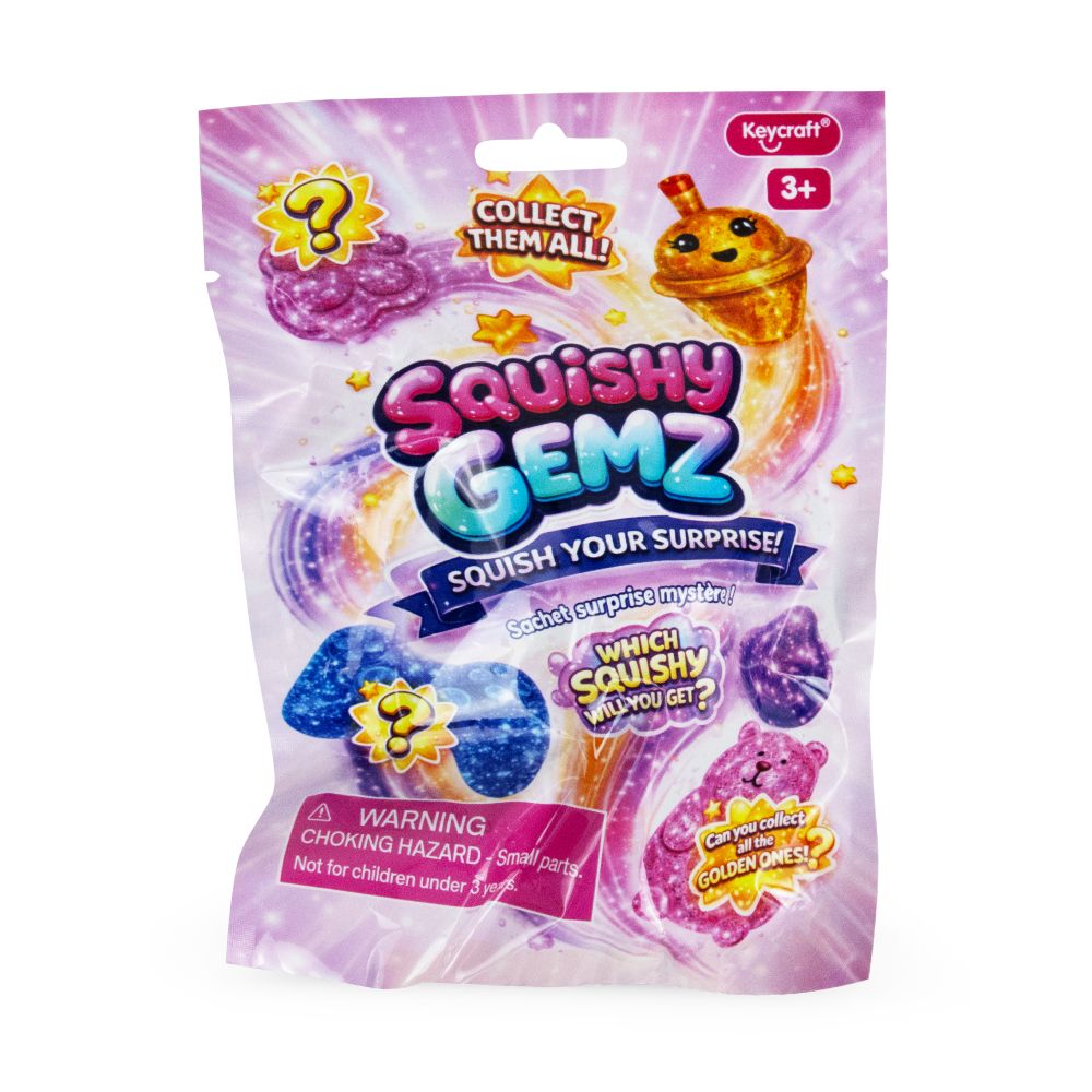 💎✨ Squishy Gemz Mystery Squishy | Glittery Sensory Fidget Toy