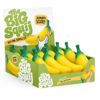 🍌💛 The Big Squij Banana | Jumbo Slow-Rise Sensory Stress Relief Squishy ✨