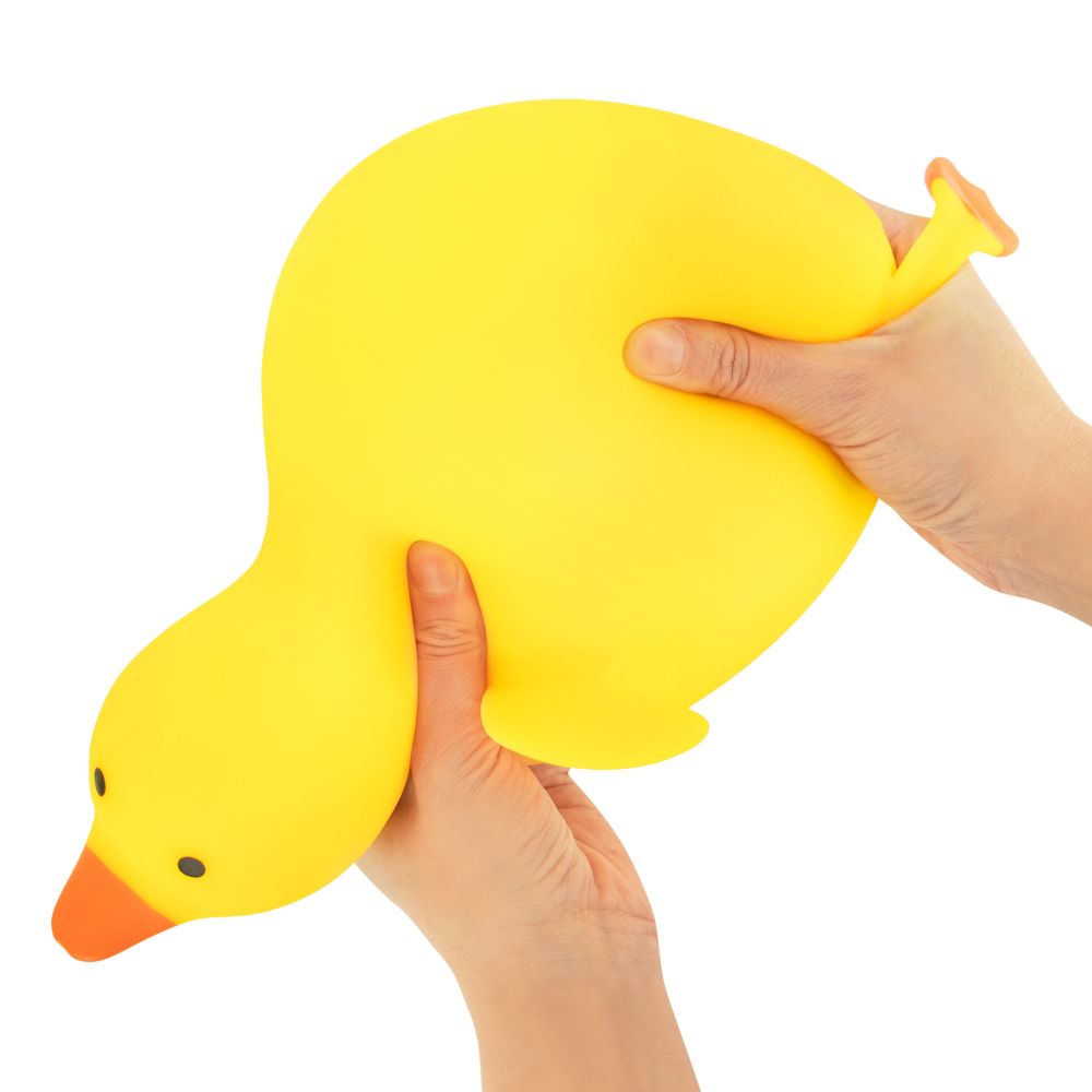 🦆💛 The Big Squij Duck | Jumbo Slow-Rise Sensory Stress Relief Squishy ✨