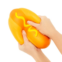 🌭❤️ The Big Squij Hot Dog | Jumbo Slow-Rise Sensory Stress Relief Squishy ✨