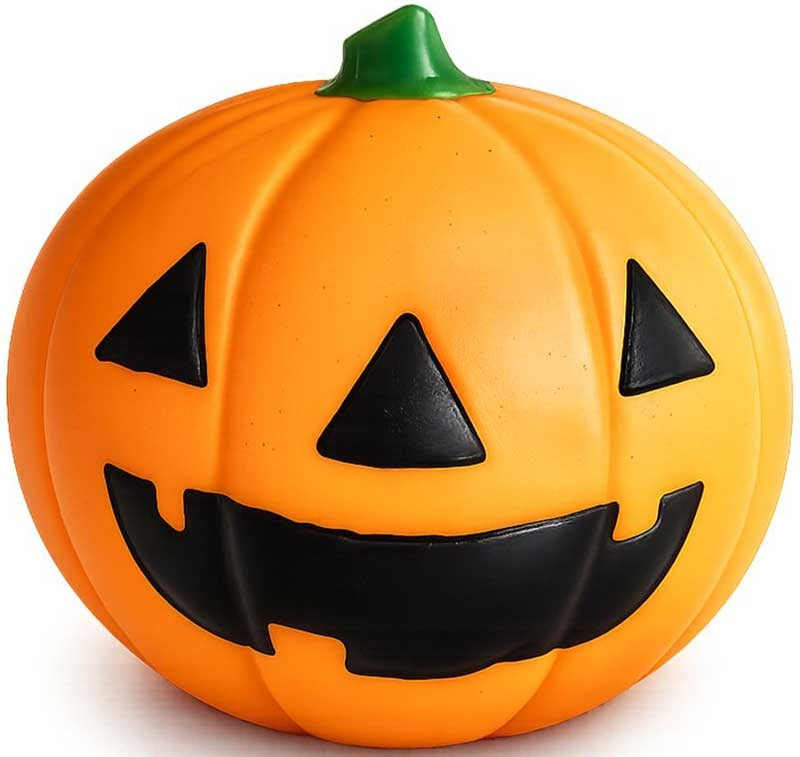 🎃🧡 The Big Squij Pumpkin | Jumbo Slow-Rise Halloween Sensory Stress Relief Squishy ✨