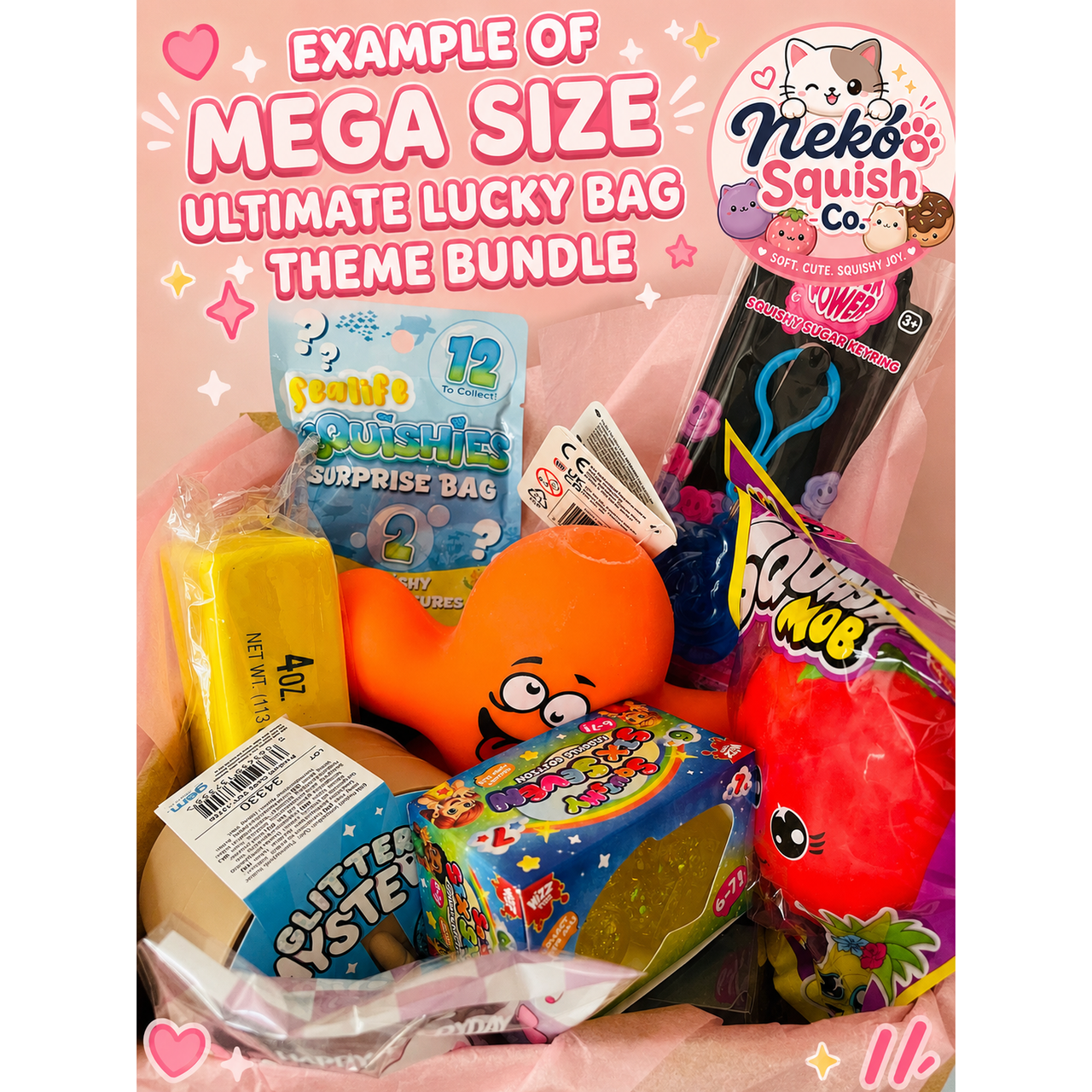 🐱 Neko's Lucky Bag | Mystery Squishy Bundle