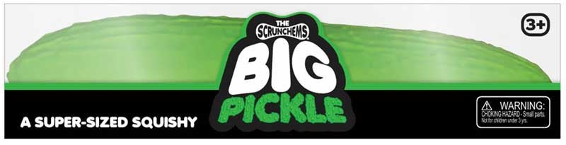 🥒💚 Scrunchems Jumbo Squishy Pickle | Extra Large Super Soft Sensory Stress Relief Fidget Toy ✨