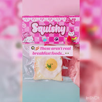 🥐💛 Breakfast Squishy Croissant | Soft Sensory Stress Relief Fidget Toy ✨