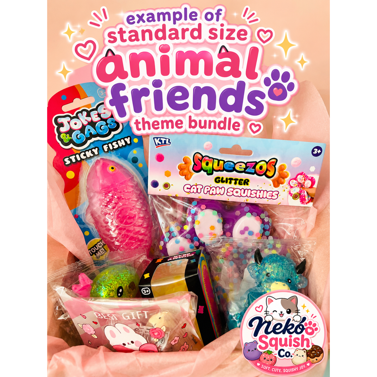 🐱 Neko's Lucky Bag | Mystery Squishy Bundle