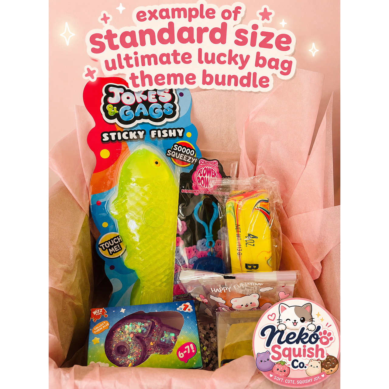 🐱 Neko's Lucky Bag | Mystery Squishy Bundle