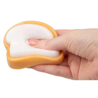 🍞🥓 Scrunchems Sticky Squishy Tic-Tac Toast | Interactive Breakfast Sensory Fidget Toy ✨